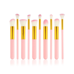 Kabuki 10 Pcs Brush Set-Pink