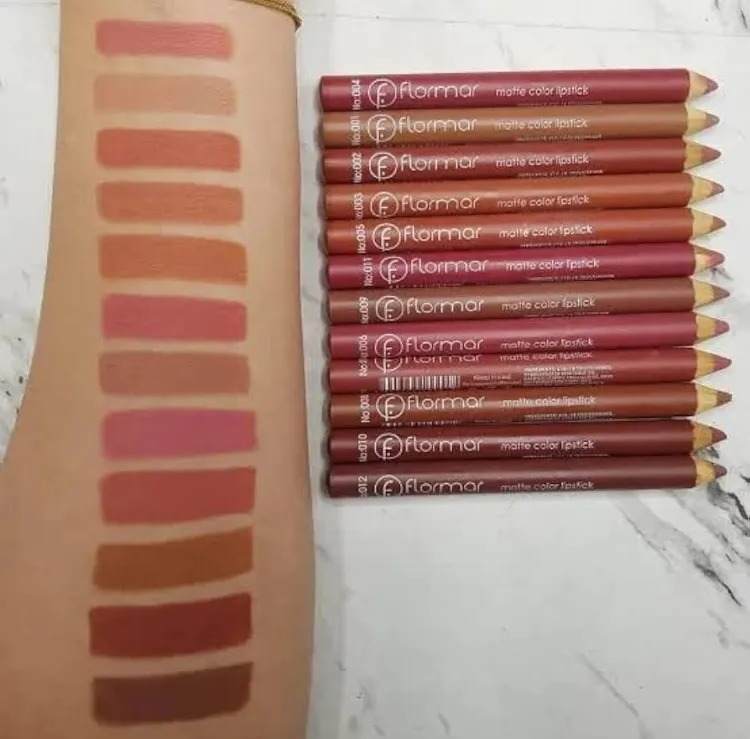 Flormar Long Lasting Matte Lipstick Pencils Set