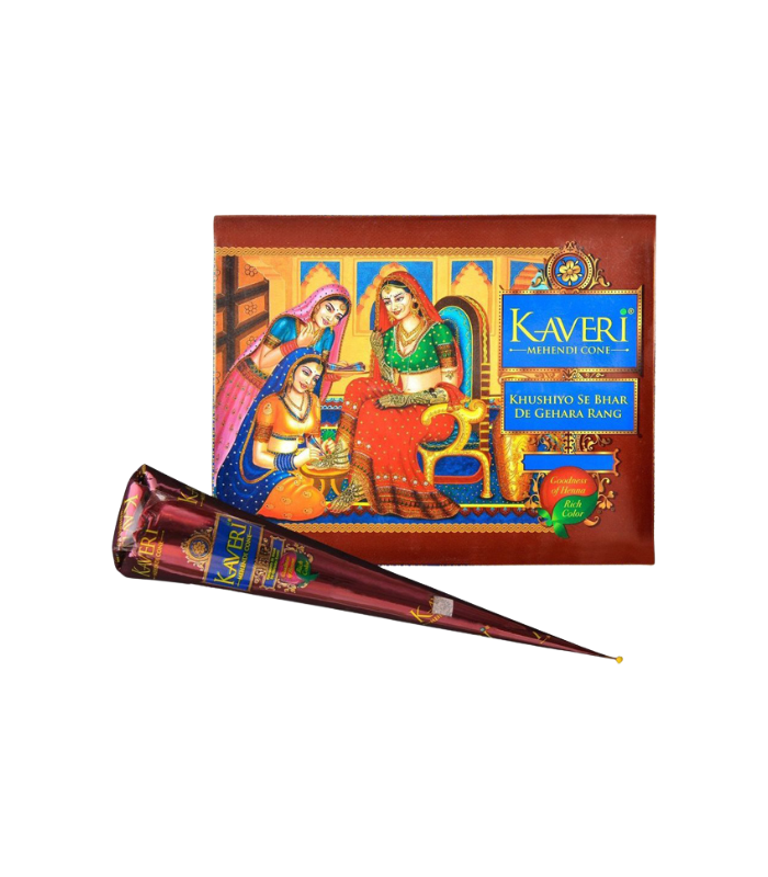 Kaveri Mehedi Cones | 100% Natural Henna for Hand & Foot Design