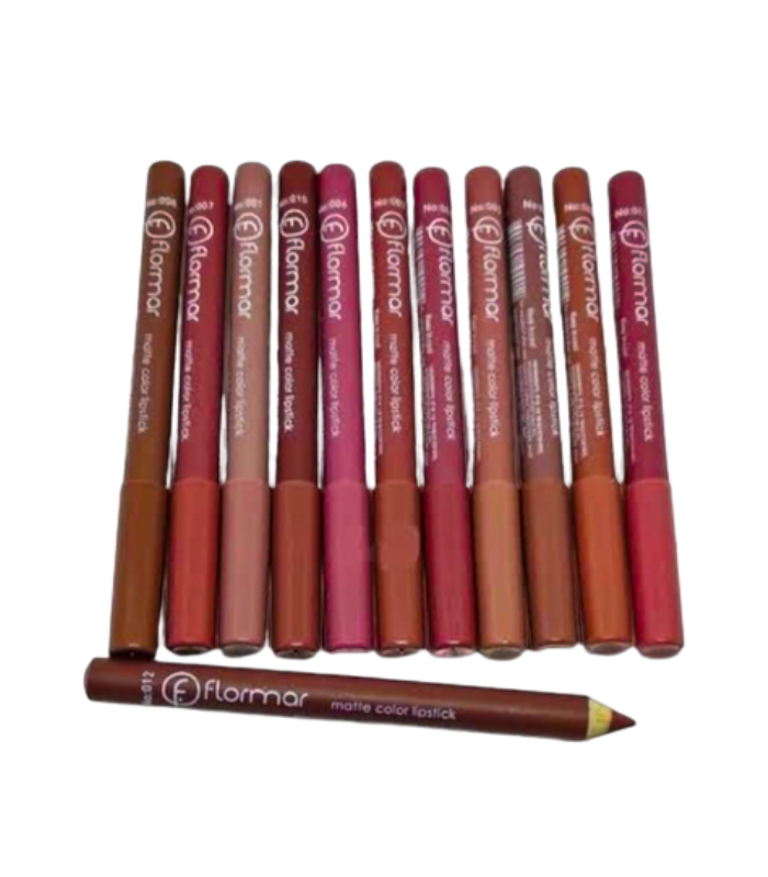 Flormar Long Lasting Matte Lipstick Pencils Set