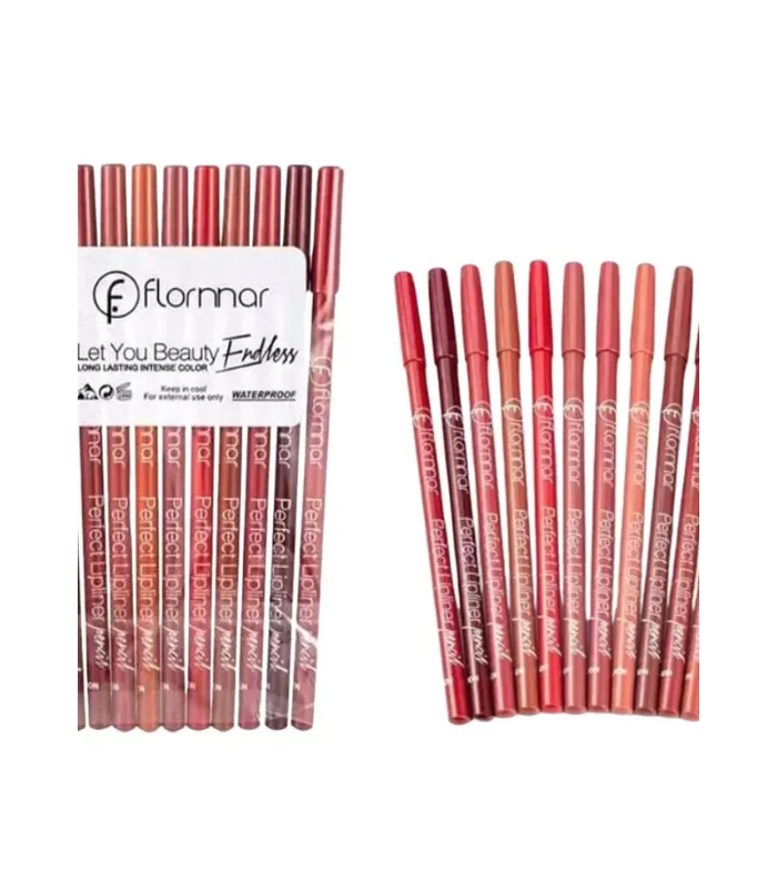 Flormar 12pcs Lip Liner Set