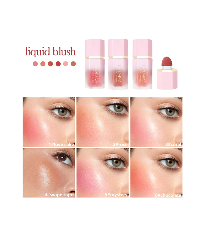 Handaiyan Liquid Blush With Blush Stick