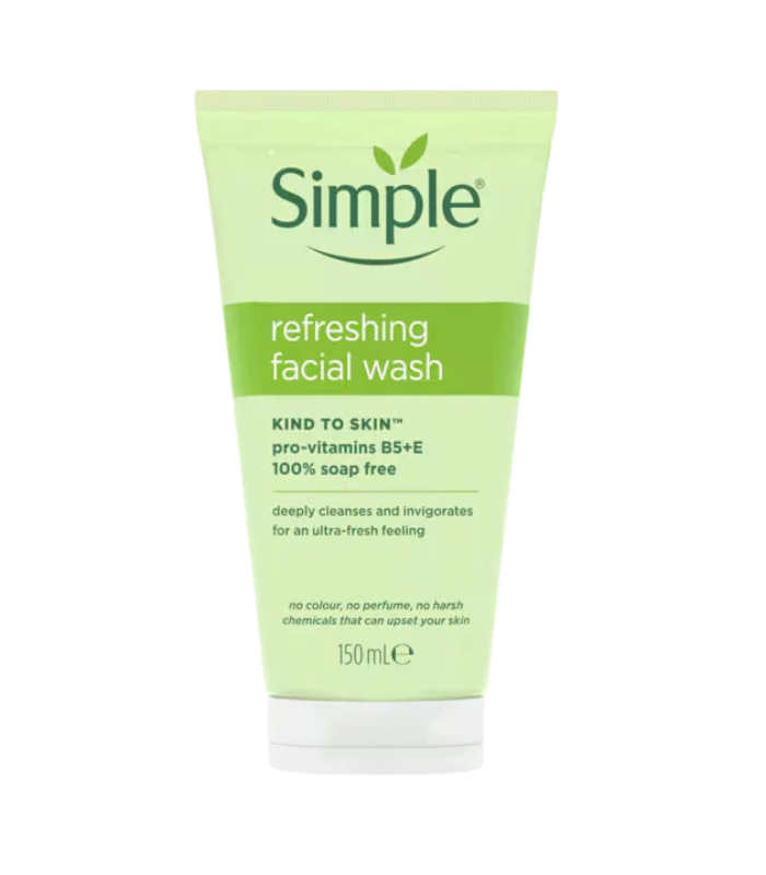 Simple Kind To Skin Refreshing Facial Wash 150ml