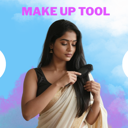 Use your makeup tool