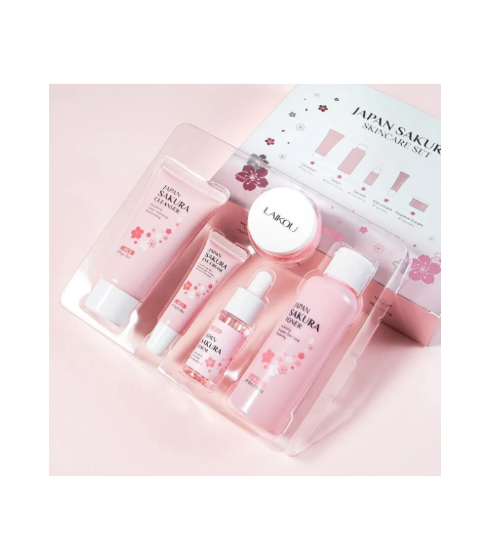 Laikou Japan Sakura Skincare Set 5 Pcs