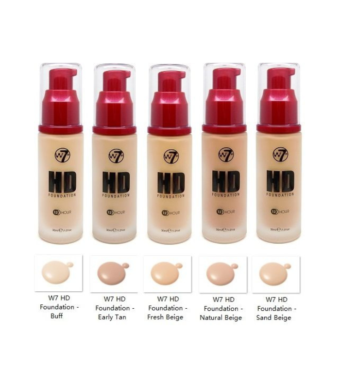 W7 12 Hour Hd Foundation