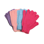 Double Sided Exfoliating Bath Gloves Body Scrubber