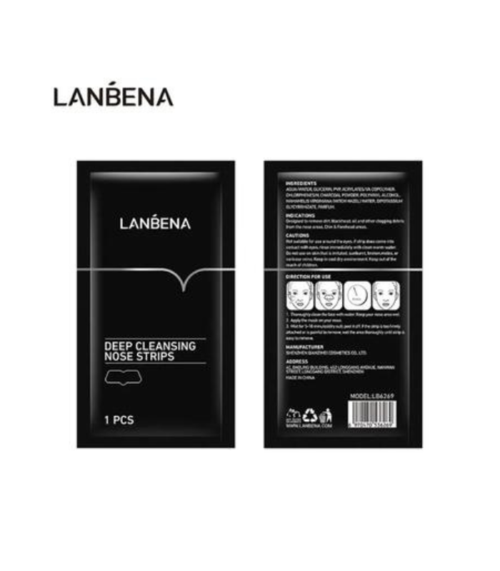LANBENA Deep Cleansing Nose Strips Mask
