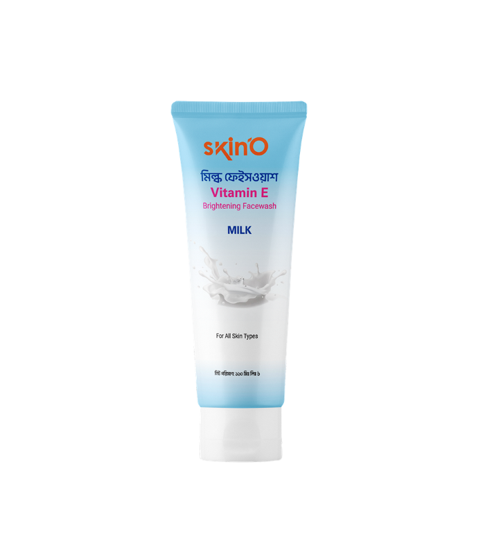 Skin'O Vitamin E Brightening Facewash (Milk)