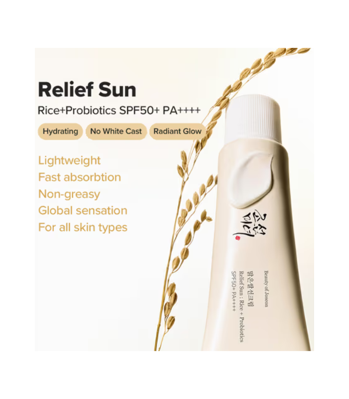 Beauty of Joseon Relief Sun Rice + Probiotics SPF50+ 50ml