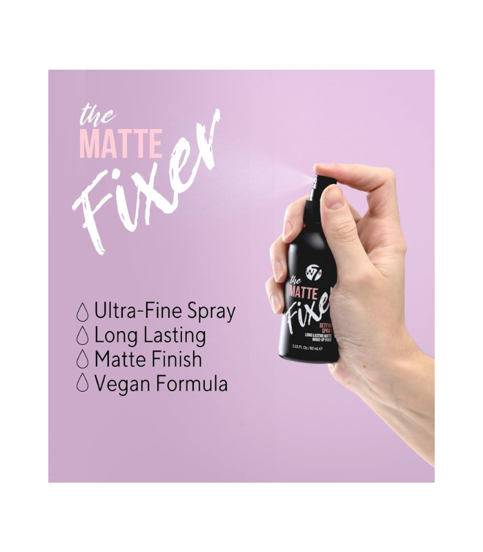W7 The Matte Fixer Makeup Setting Spray