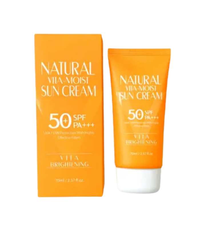 3W Clinic Natural Vita-Moist Sun Cream SPF 50+ PA+++