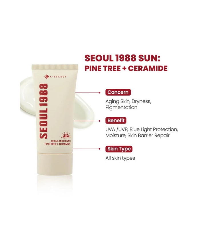 KSECRET SEOUL 1988 Sun : Pine Tree + Ceramide 50ml
