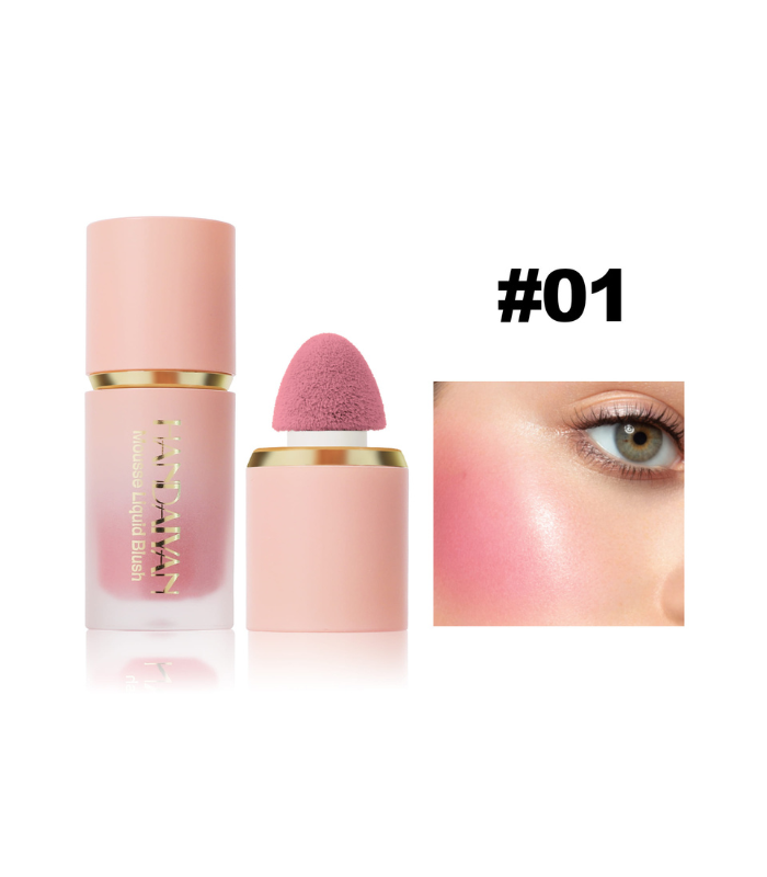 HANDAIYAN Mousse Liquid Blush Shade 01